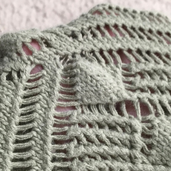 FP BEACH/“GET AWAY”SAGE CROCHET KNIT FLAIRED PANTS/NEW - Picture 8 of 9